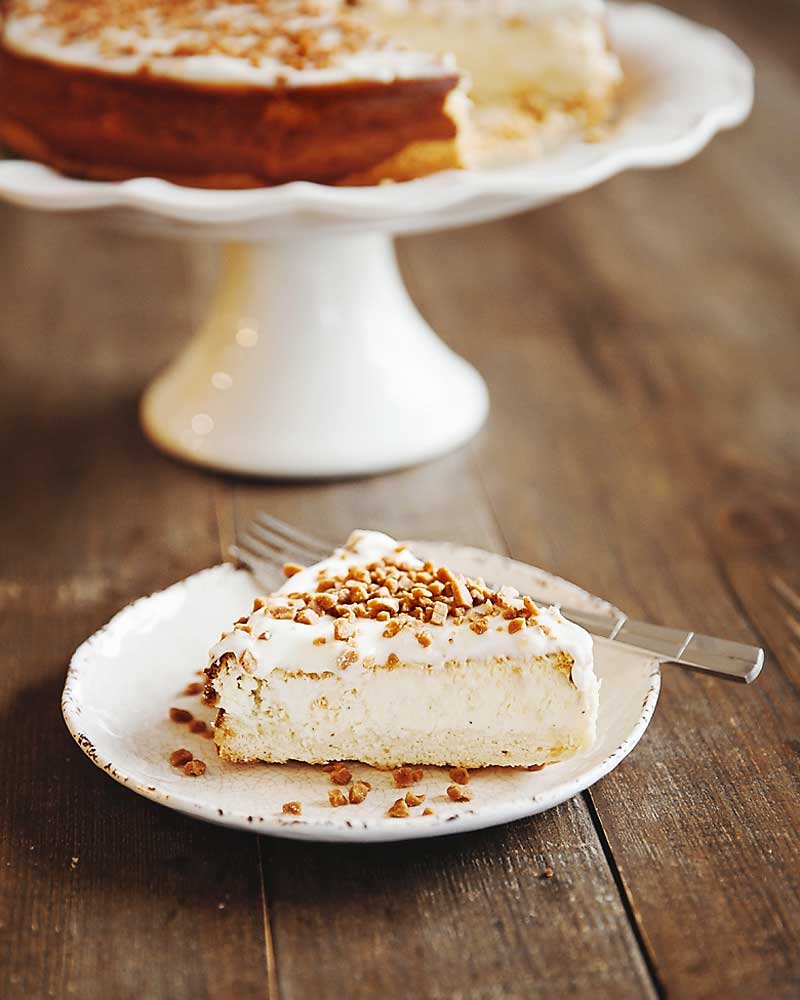 Skor-Cardamom-Cheesecake. Indian flaours, Indian inspired dessert