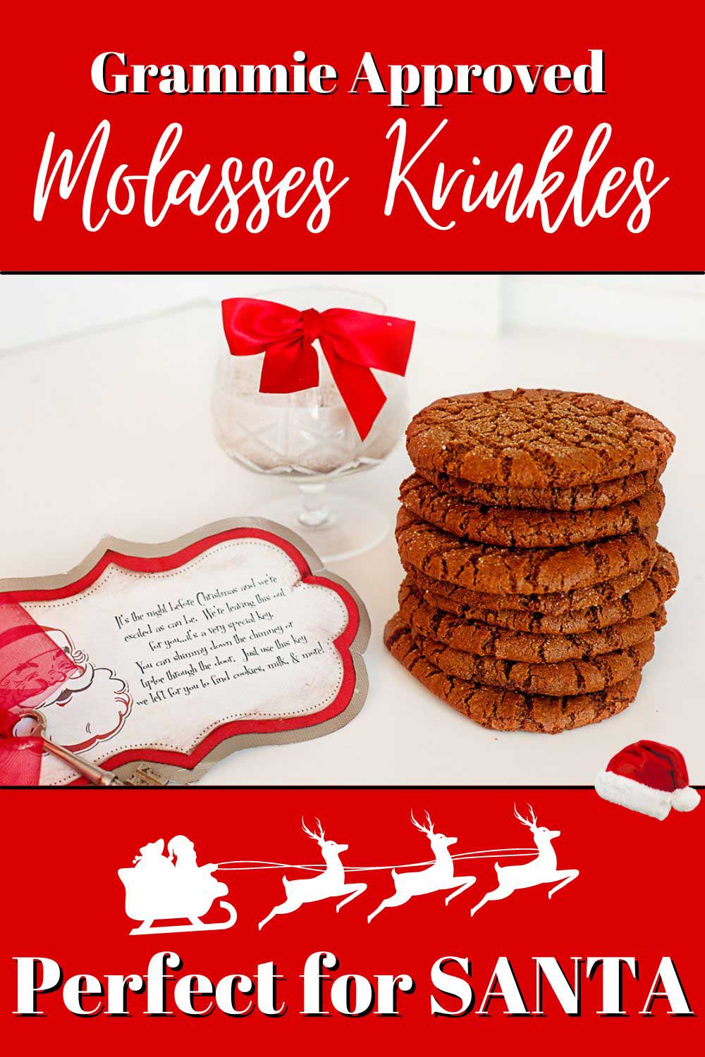 These incredible Gluten Free Cookies are sure to be a family favourite! They are delicious any time of the year! gluten free cookies, gfcookies, gfvegancookies, gluten free baking, gluten free molasses crinkles, gluten free ginger cookies. Christmas baking, molasses cookies, molasses cookie recipe, molasses crinkles recipe, cookies for santa, gluten free Christmas, gluten free christmas cookies, gluten free cookies for Santa, cookies for Santa