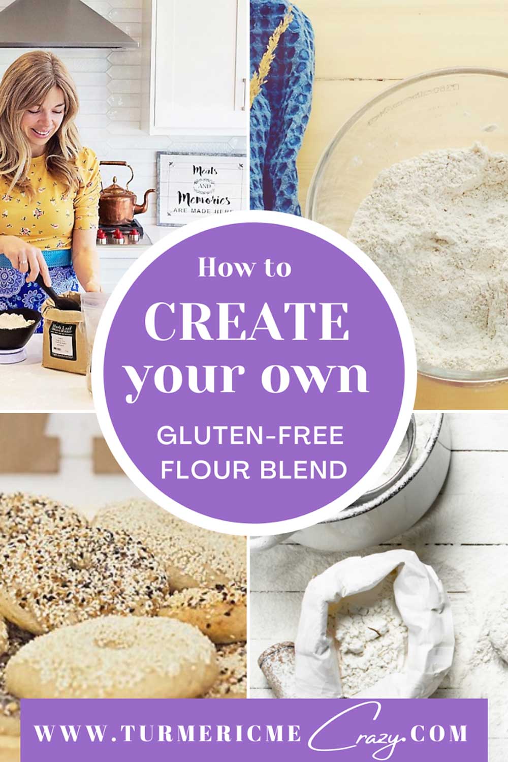 How to CREATE your own Gluten-Free Flour Blend. I hope to provide you with the skills to make your own blend as well as give you the details of how to make my Crazy Good Gluten-Free All-Purpose Flour, a great blend to use as a starting point, a substitute for All-Purpose Flour or for unlimited Gluten-Free baking recipes! gluten free flour blend, gluten free flours, gluten free, gluten free flour mix