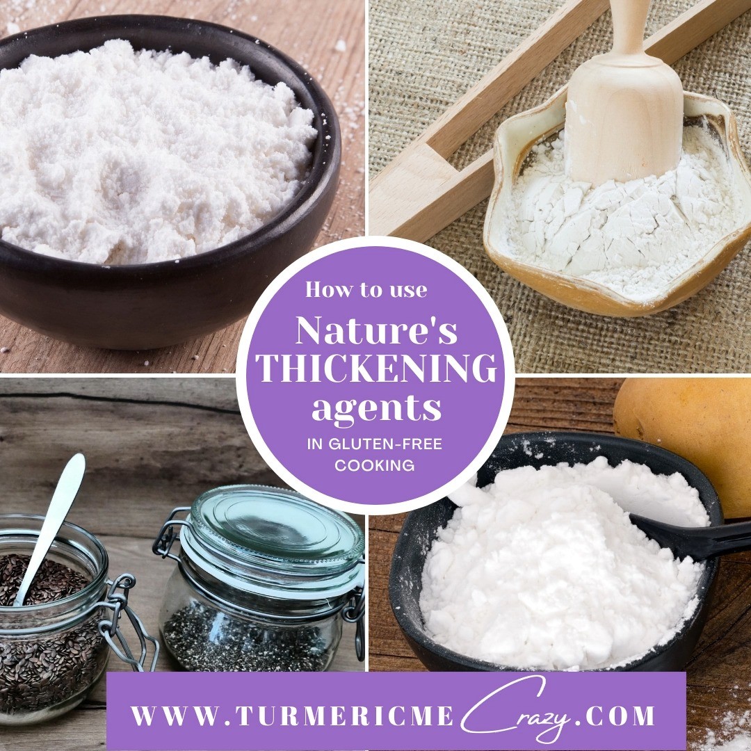 Welcome to my HOW TO GLUTEN-FREE SERIES – Part 4

Making gravy this HOLIDAY SEASON? Need to accommodate for a guest who is Gluten-Free? I’m here for you! Today we will dive into Nature’s THICKENING AGENTS and how to use them in your Gluten-Free World Kitchen!

FULL POST: https://turmericmecrazy.com/how-to-use-natures-thickening-agents-in-gluten-free-cooking/

#glutenfree #glutenfreelife #glutenfreefood #glutenfreevegan #glutenfreebaking #glutenfreeliving #glutenfreerecipes #glutenfreeeats #glutenfreefood #glutenfreedairyfree #cornfree #cornfreediet 

You’ll LOVE this post if:
1. You’re cooking Gluten-Free but need something to thicken sauces, gravy,
2. You miss your favourite family recipes & need help to make them Gluten-Free.
3. You would like to cook for someone who is Gluten-Free.
4. You’re looking to learn more about ingredients in Gluten-Free cooking and what will make you successful at -cooking Gluten-Free.
5. You want to find a fantastic but easy substitute for corn starch or wheat flours in your recipes.
6. All of this Gluten-Free stuff overwhelms you.