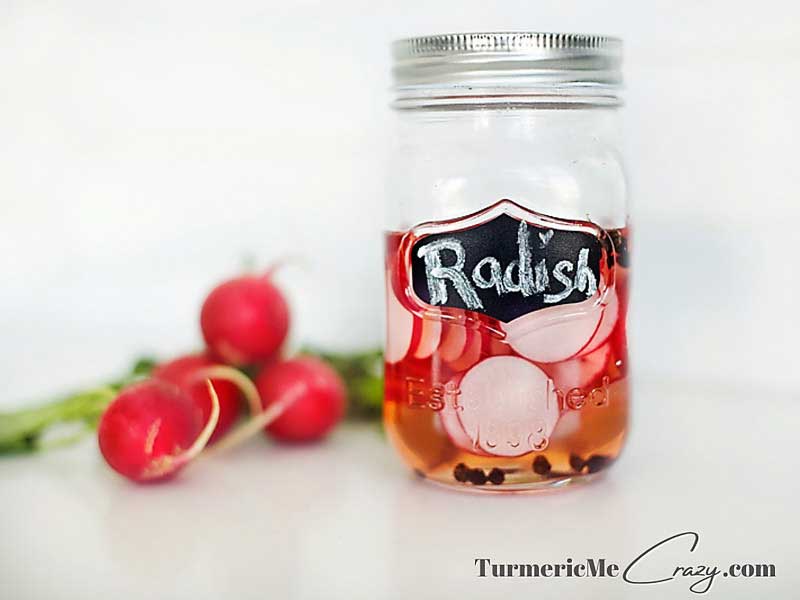 These super quick and easy Pickled Radishes are the Perfect addition to an incredible variety of dishes, like my Hawaiian Inspired Salmon Poke! fermented foods
