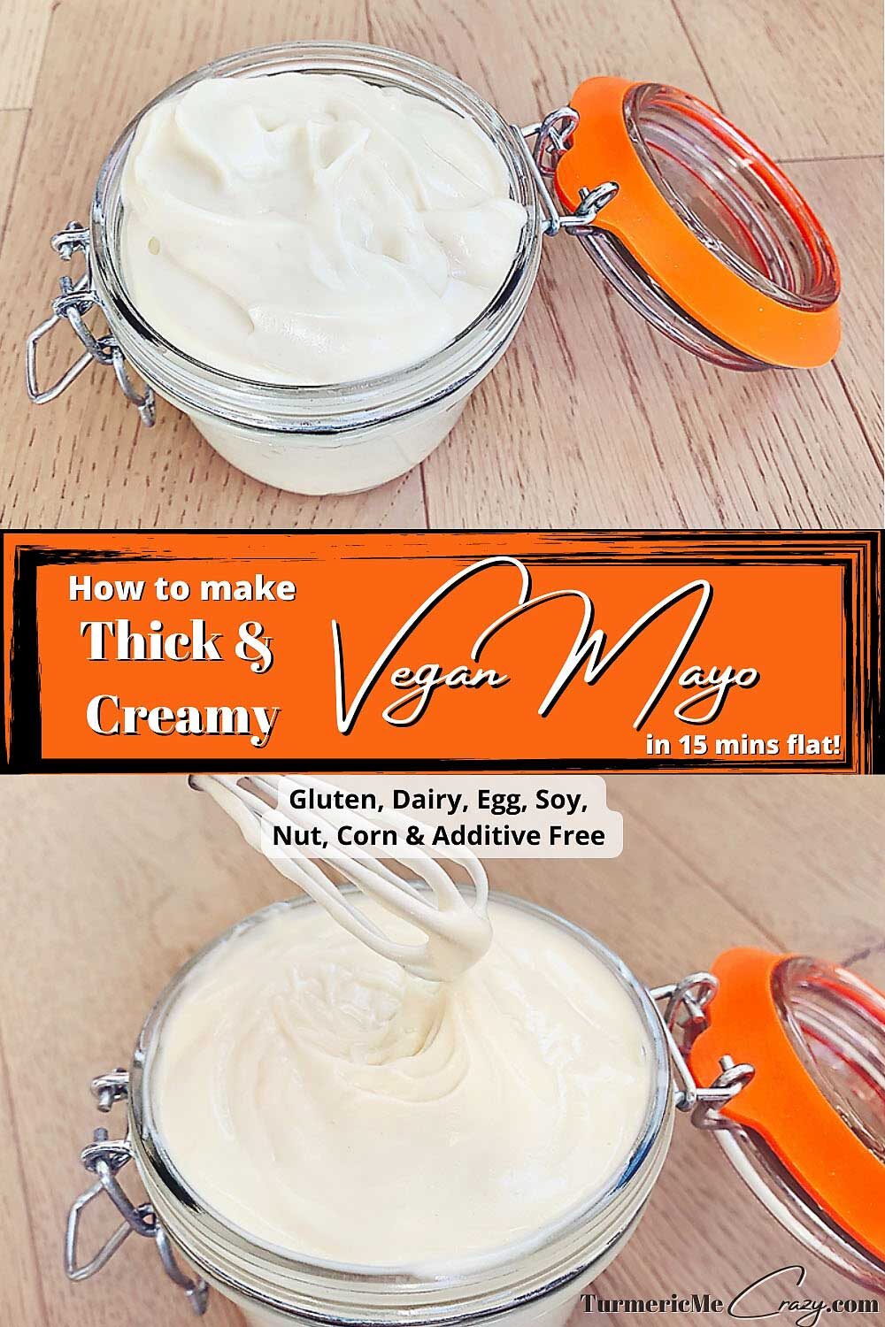 How to make your own Vegan Mayo guide is so QUICK & EASY you can make yourself a jar a mayo quicker than you can run to the store for one! Its thick and creamy texture makes it a wonderful substitute for regular mayonnaise, it can be made in 10-15 minutes flat and it is much healthier for you too!