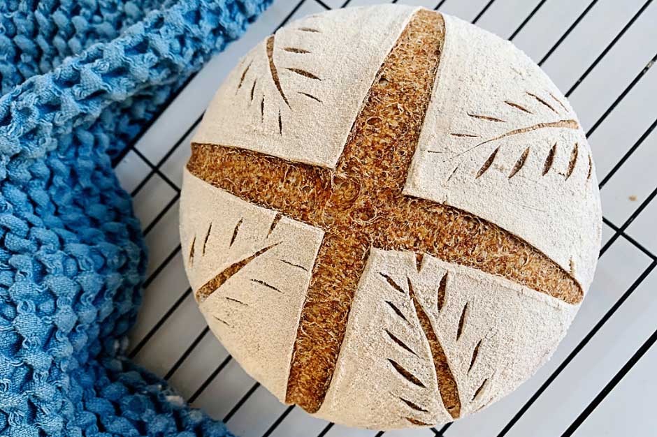 How To Bake Simple Sourdough Bread: A Beginner's Guide - The Pantry Mama