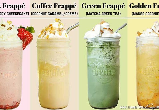 Keep your family cool this summer with our Family of Summertime Frappés! These tasty treats are the perfect way to kick off the summer and theres a flavour to delight everyone in the family! Starbucks Frappuccino copycat, milkshake, coffee Frappuccino, strawberry Frappuccino, iced drinks, cool drinks, iced coffee, vanilla frappe, vanilla bean coffee frappe, summer recipes gluten free