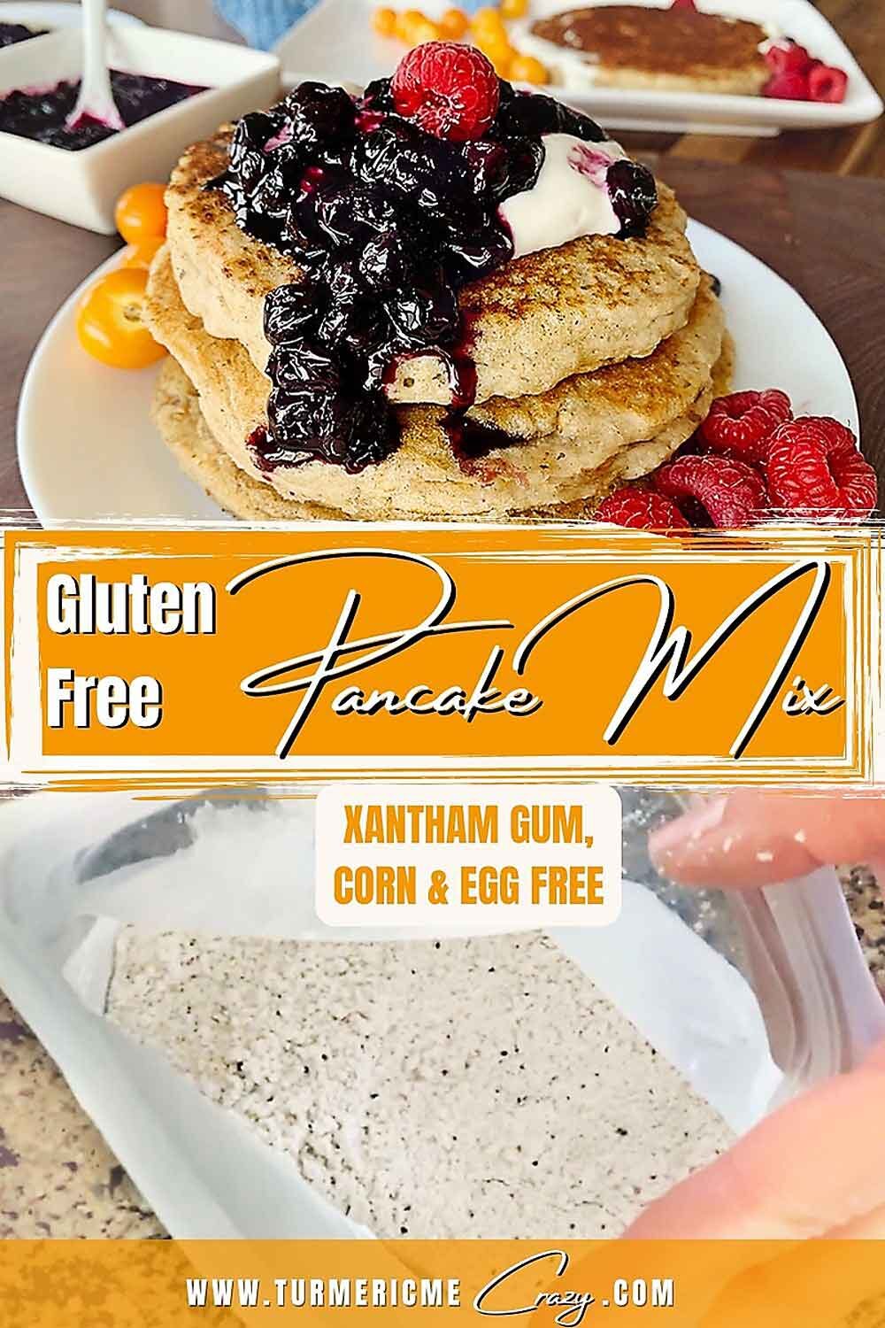 Whether you are eating Gluten Free or baking for someone who is, everyone will LOVE this absolutely scrumptious Gluten Free Pancake Mix! With healthy, simple ingredients you can whisk this mix up and keep it in the pantry for when the pancake cravings hit! Gluten Free Pancake Mix, Gluten Free Pancakes, Camping Pancakes, Gluten Free, Gluten Free Breakfast