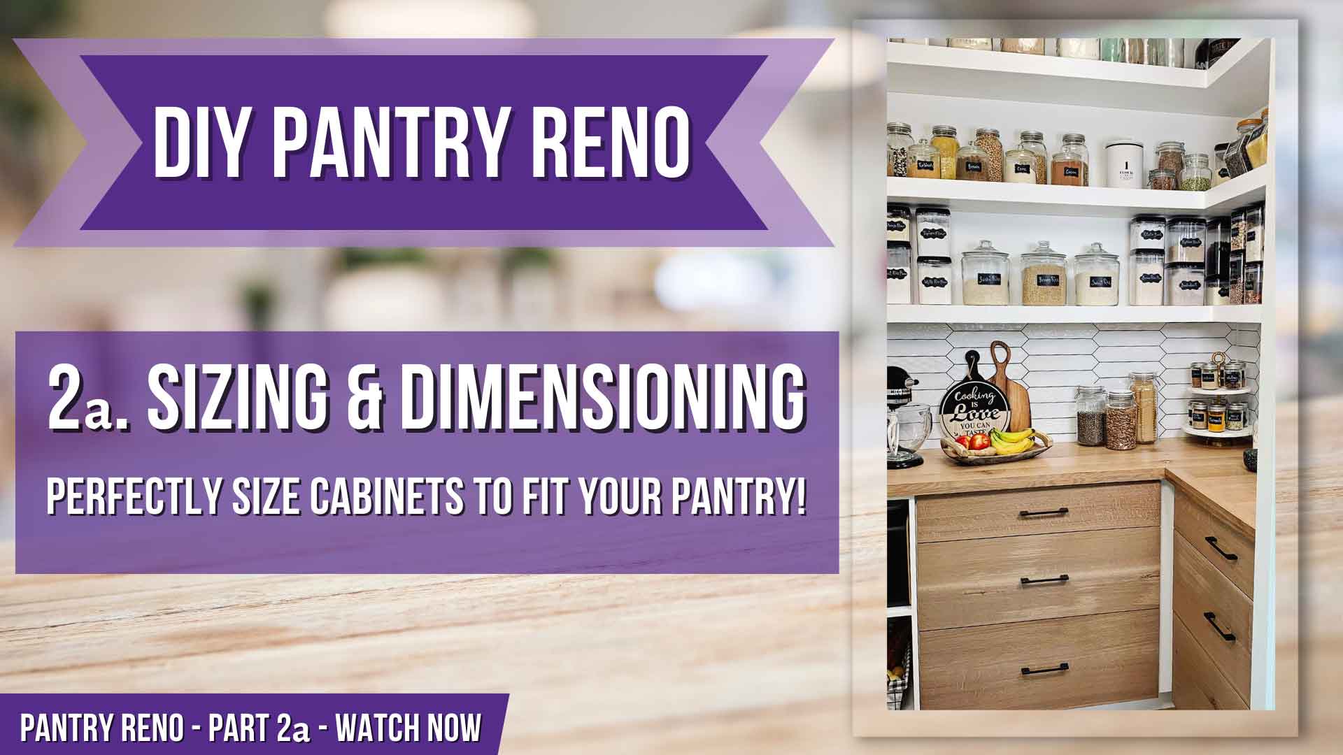 We will show you exactly how we created the most perfect Kitchen Pantry! DIY kitchen renos, pantry renovation, DIY kitchen renos, pantry design pantry inspiration pantry idea, pantry renos, DIY butlers pantry, diy, DIY cabinet with drawers, DIY kitchen base cabinet, diy kitchen renos, DIY pantry reno, DIY projects, DIY renos, diy kitchen, butlers pantry, kitchen base cabinet frame