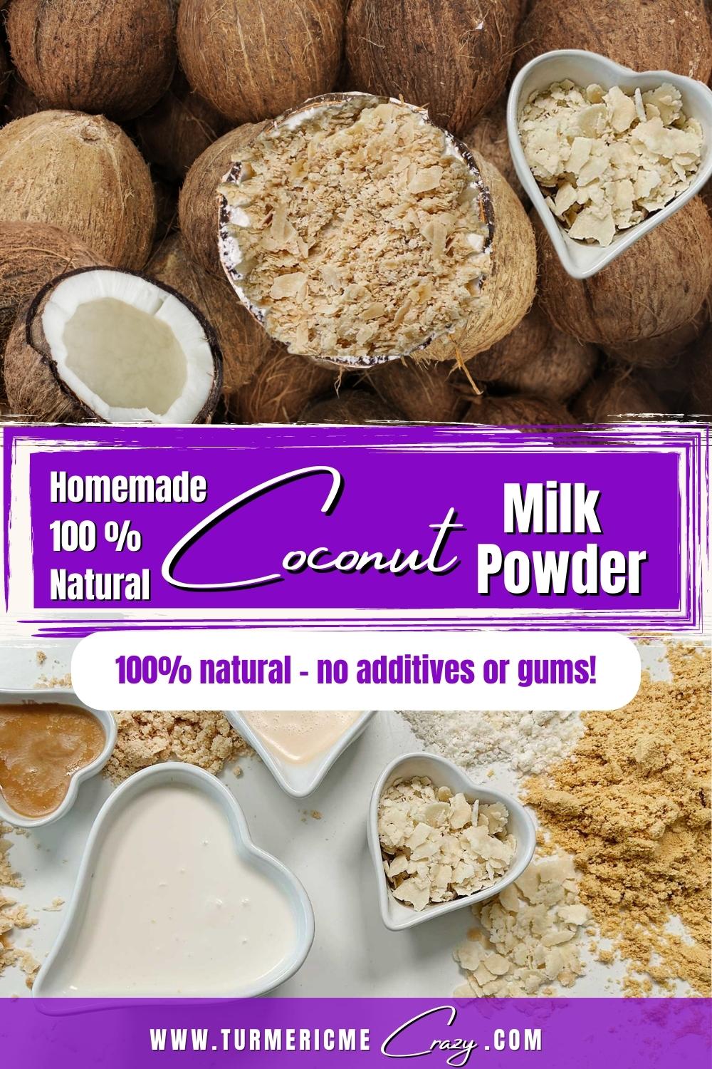 100% Natural Coconut Milk Powder at home! - TurmericMeCrazy