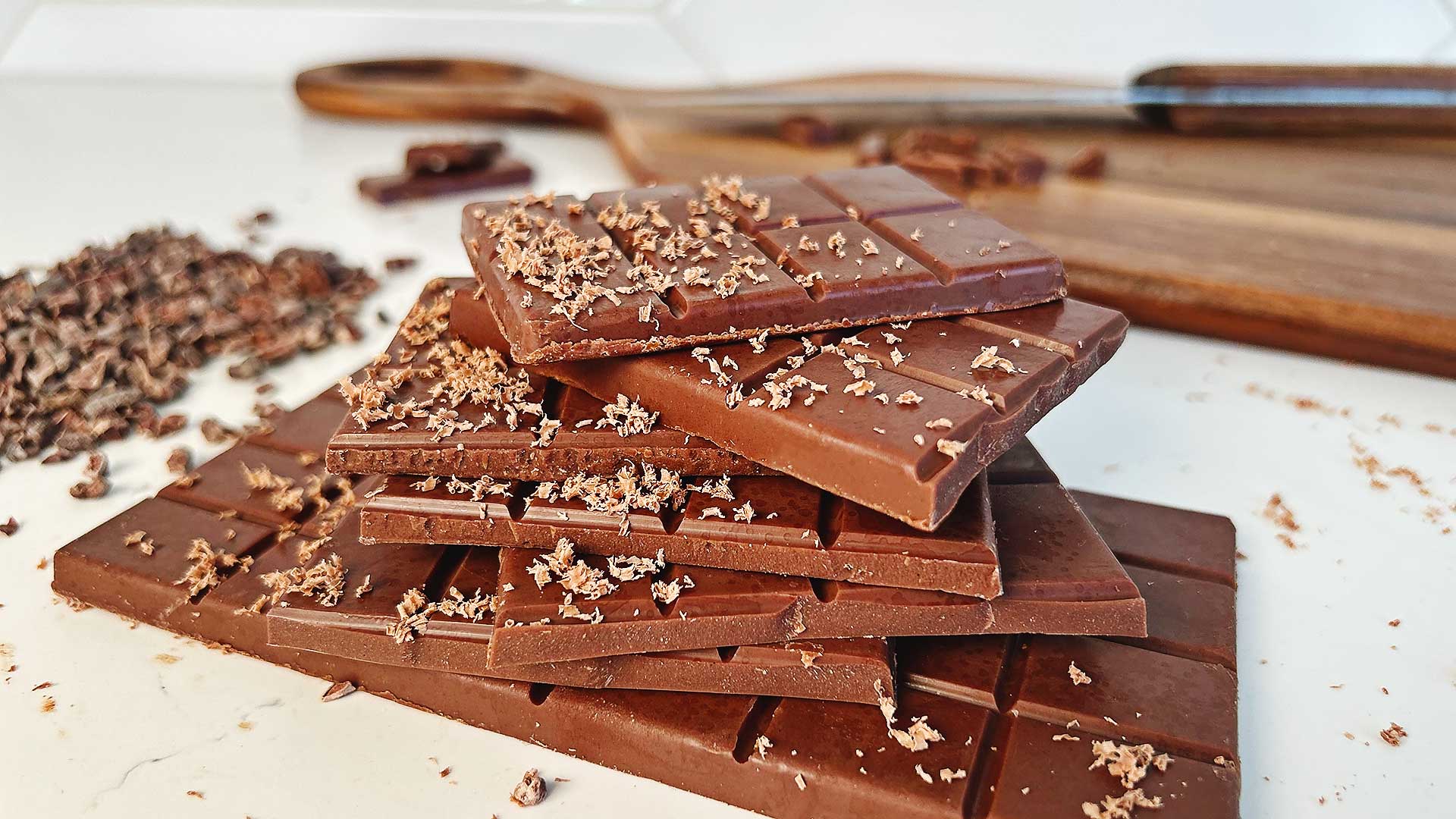 Homemade 58 Milk Chocolate (Dairy Free and Vegan) TurmericMeCrazy