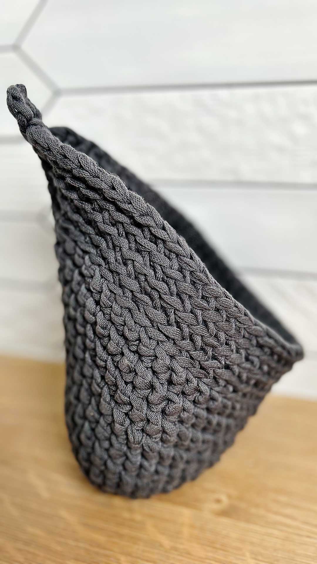 Elegent Pantry - Crochet Hanging Basket - TurmericMeCrazy