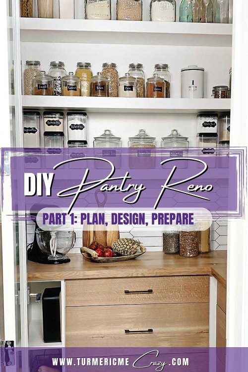 We will show you exactly how we created the most perfect Kitchen Pantry! DIY kitchen renos, pantry renovation, DIY kitchen renos, pantry design pantry inspiration pantry idea, pantry renos, DIY butlers pantry, diy, DIY cabinet with drawers, DIY kitchen base cabinet, diy kitchen renos, DIY pantry reno, DIY projects, DIY renos, diy kitchen, butlers pantry, kitchen base cabinet frame